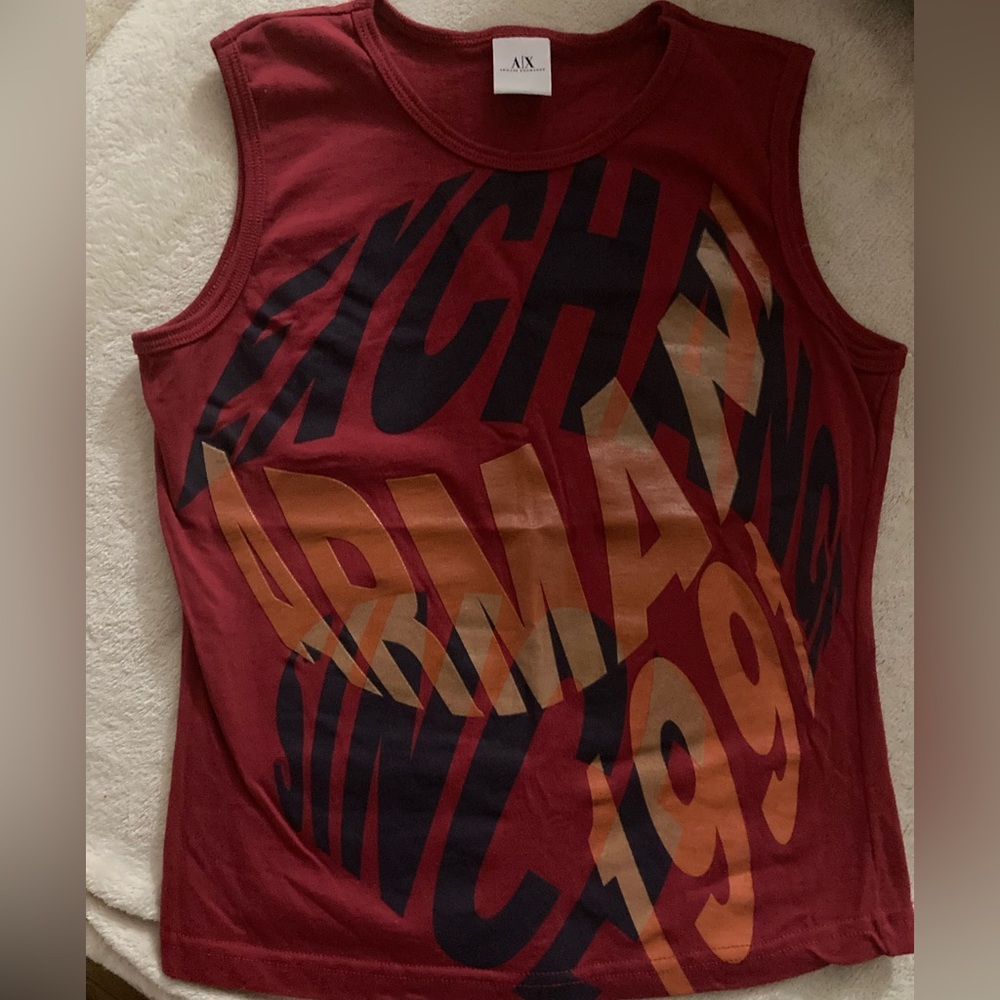 Authentic Armani Exchange Tank Top, Small